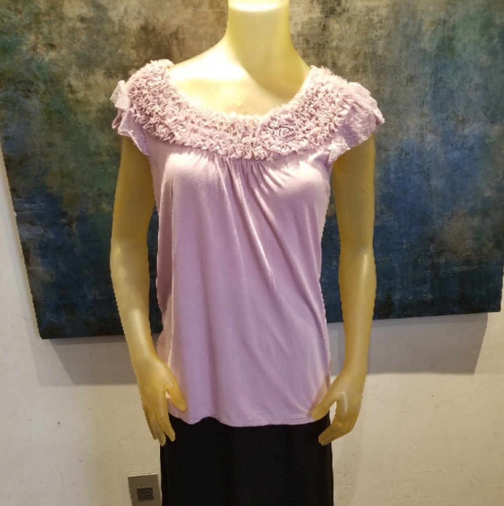 Saks 5th Ave Cap Sleeve Top